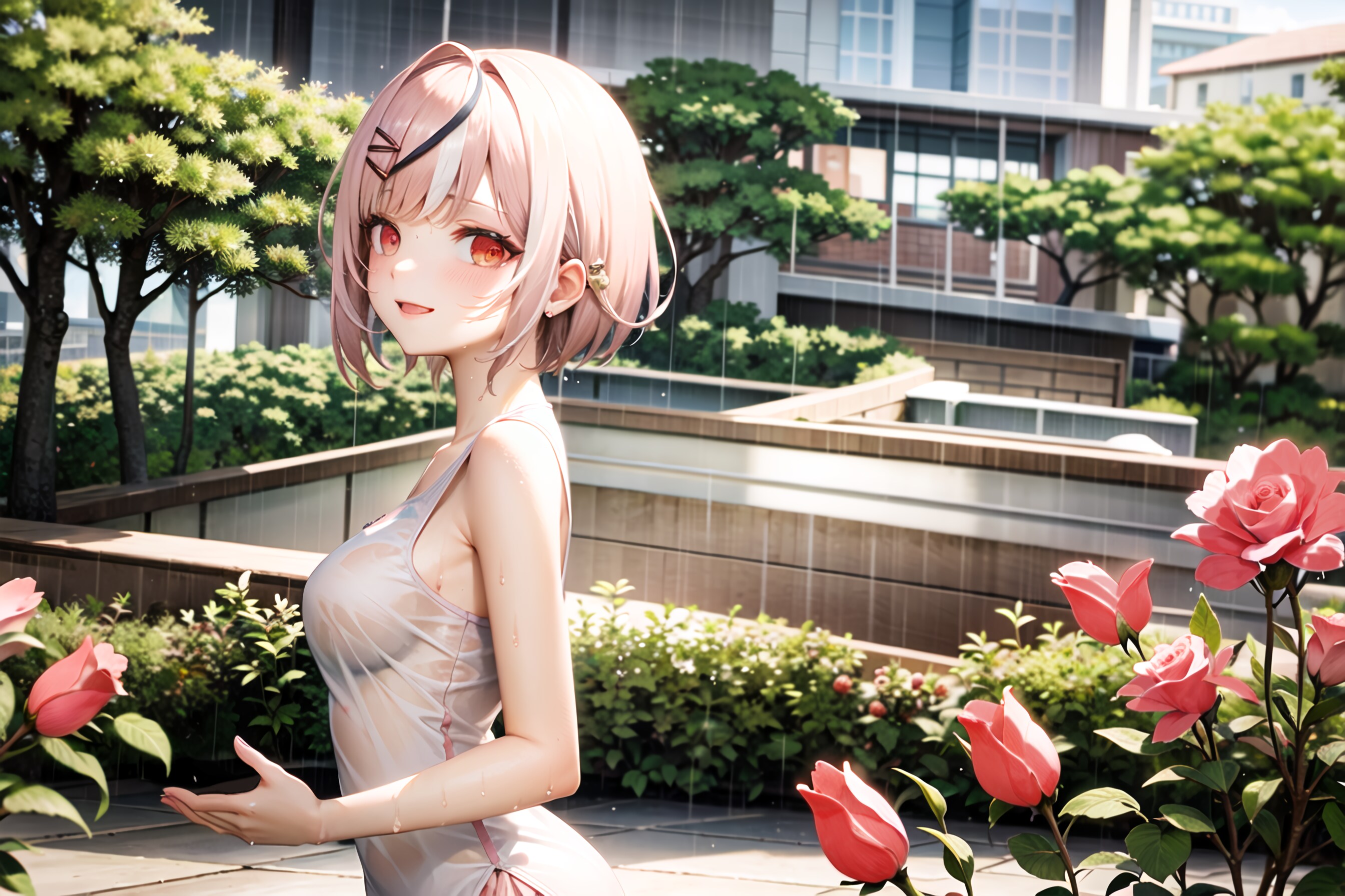 バラ園