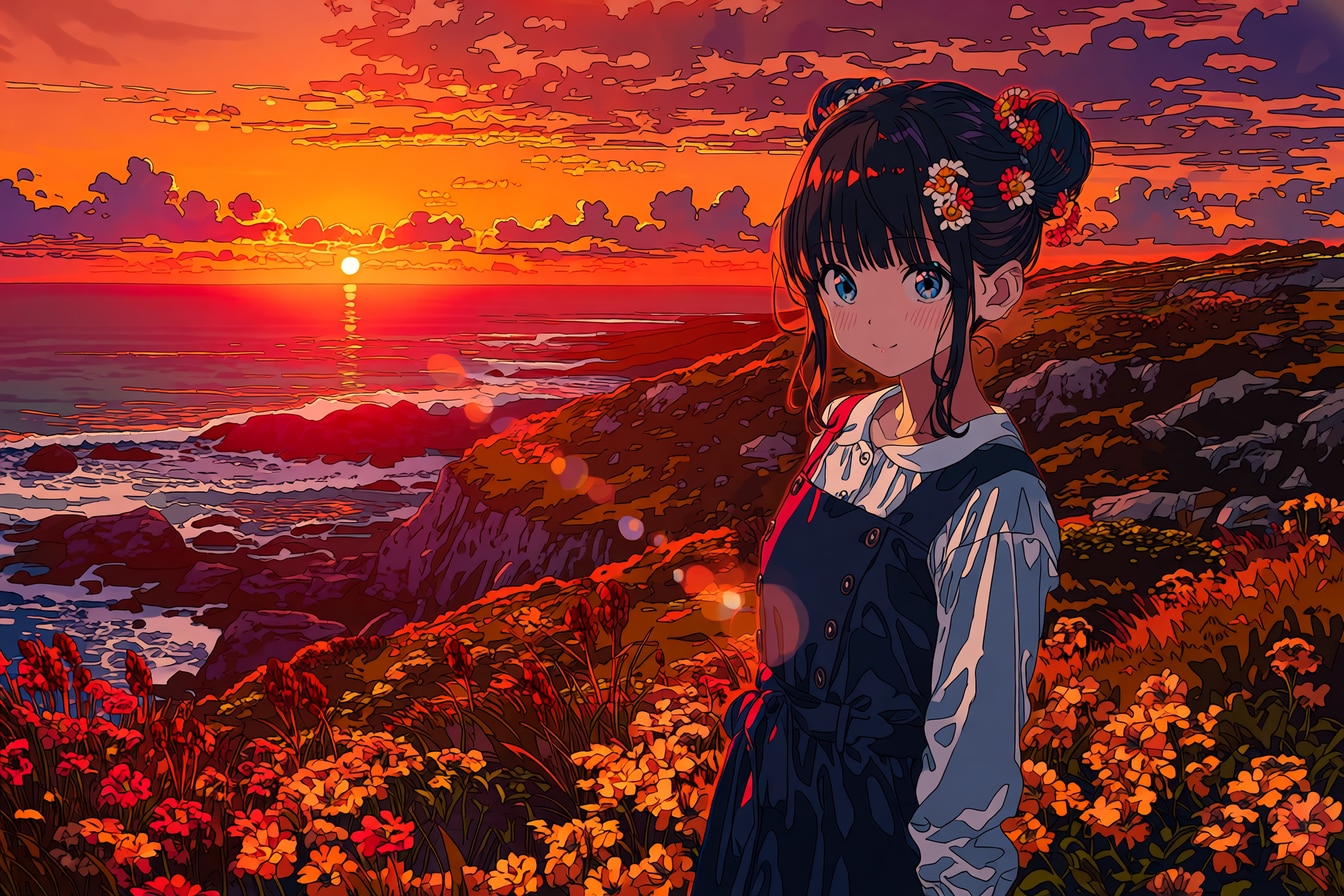 夕暮れのおだんごちゃん🍡✨169