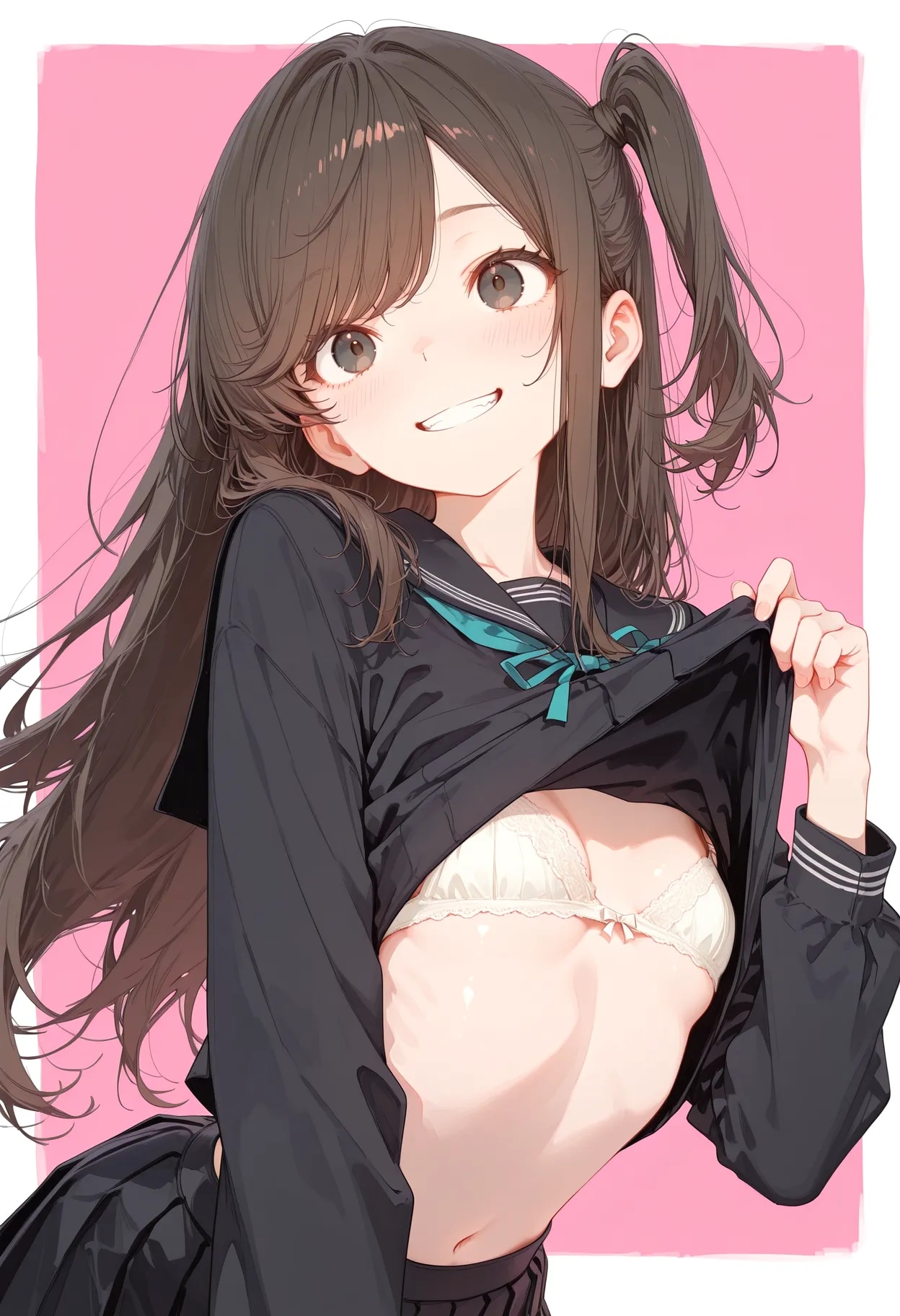 ブラが邪魔？もぉ～しょうがないなぁ～...