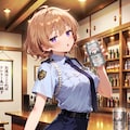 ジト目婦警さんとビール ～乾さつきのドライな日常～ Z612 5枚目