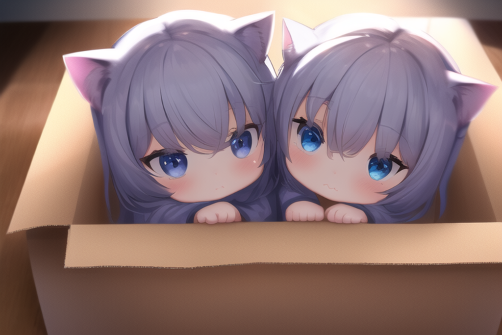 誰か拾ってください  (アニメ調)