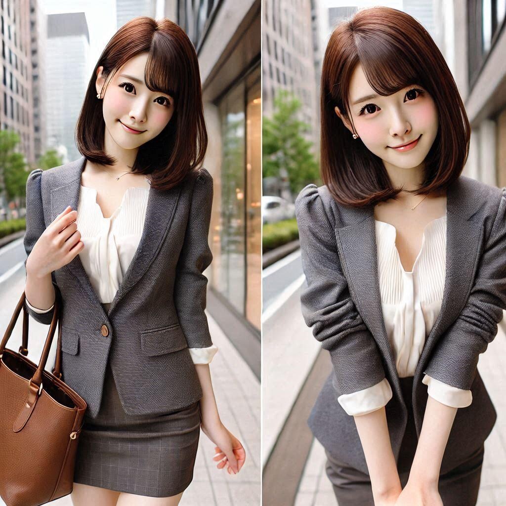 アイドル顔のOL