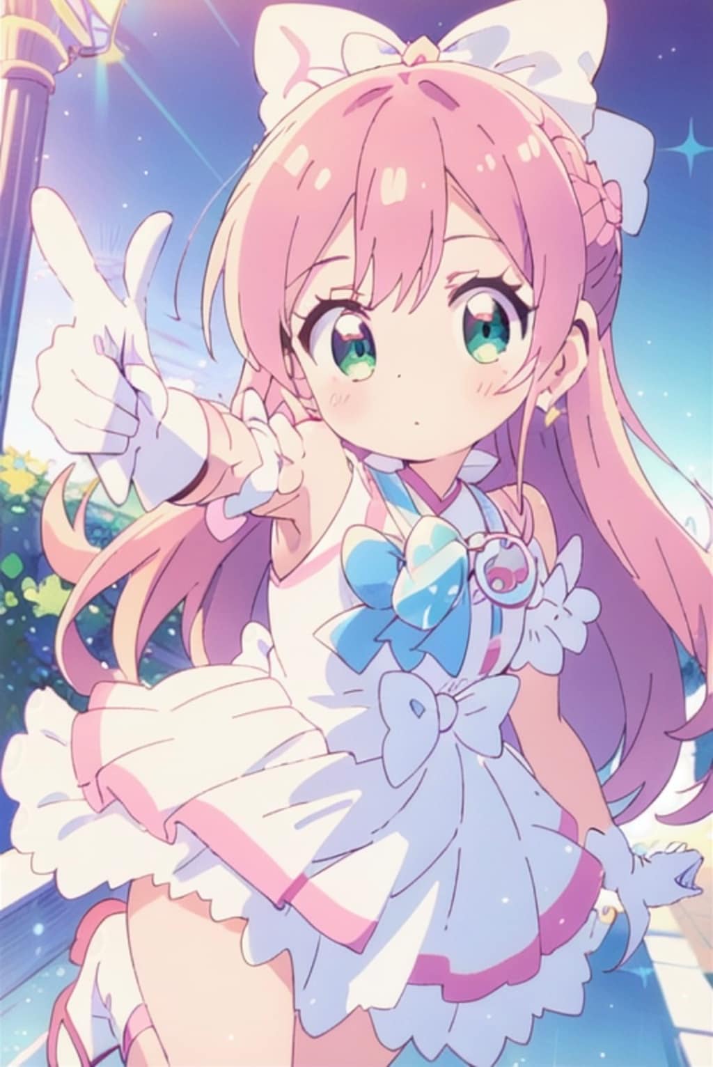 白いドレス