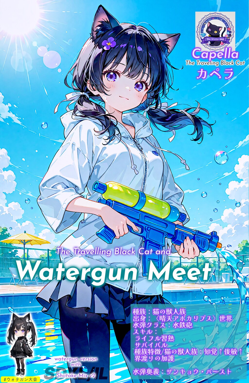 旅する黒猫とウォタガン大会