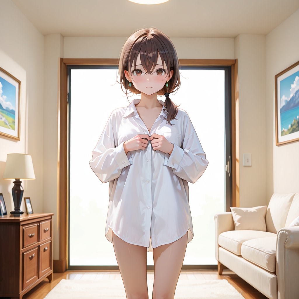 歩美 彼シャツ (1)