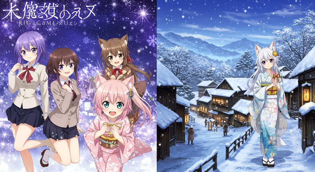 美少女ゲームキャラ