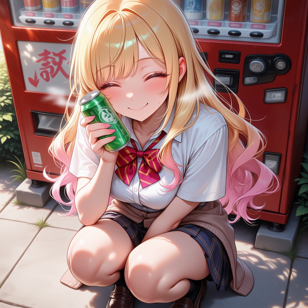 これ、つめた～くて生き返る～！
