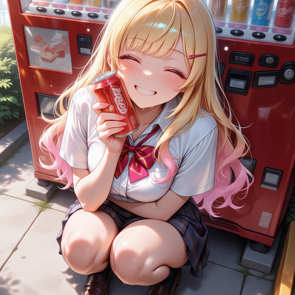 これ、つめた～くて生き返る～！