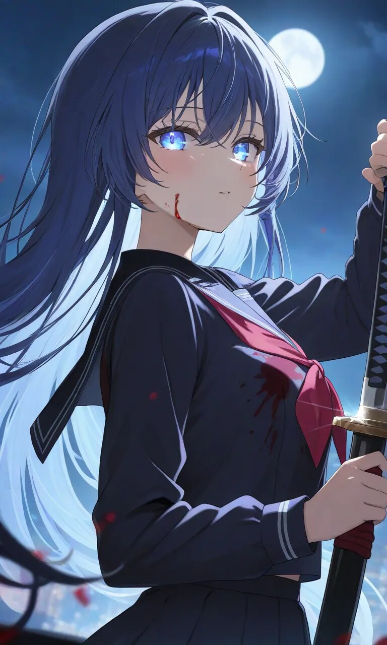 青の剣豪