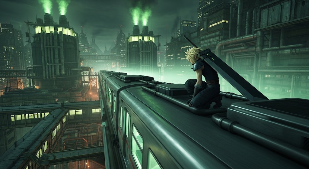 魔晄都市へ潜入