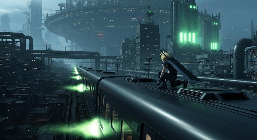 魔晄都市へ潜入