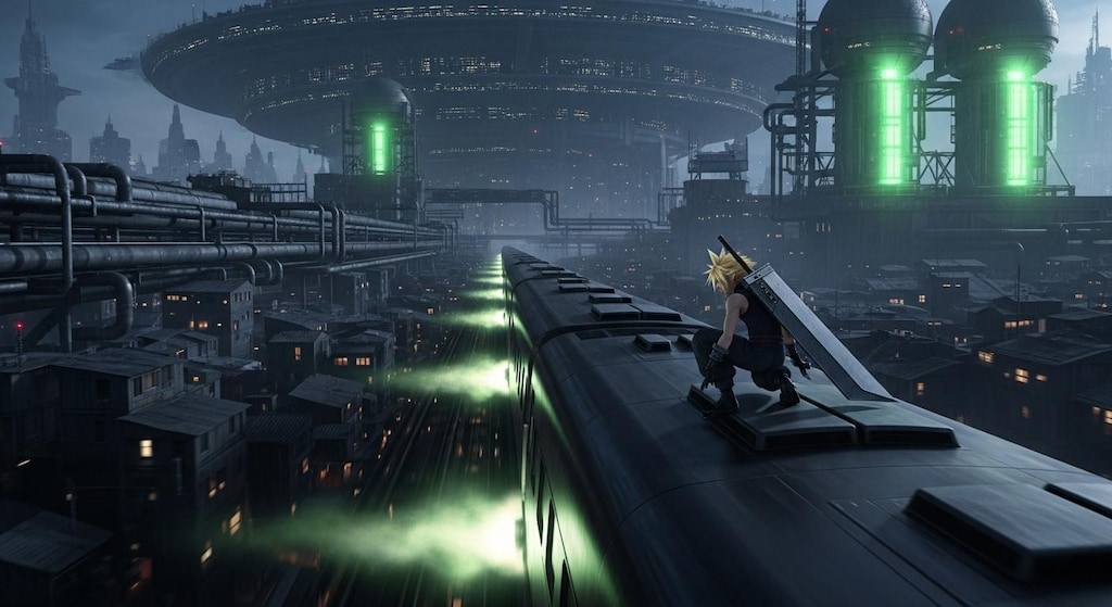 魔晄都市へ潜入