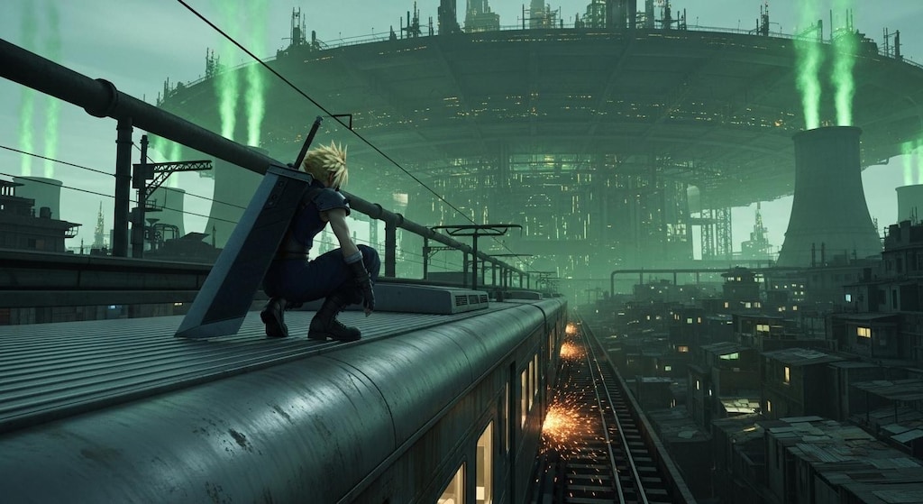 魔晄都市へ潜入