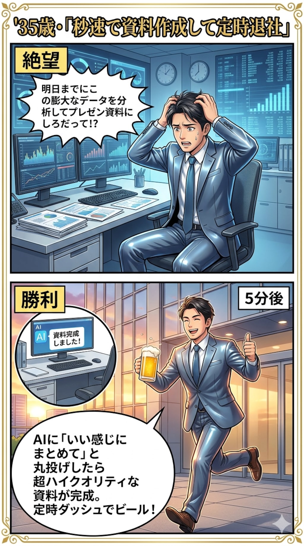 2コマ漫画3