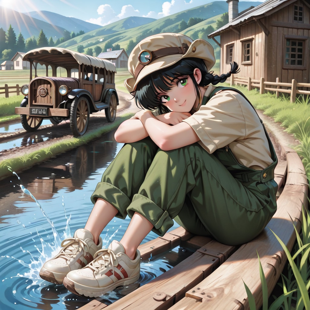 牧歌的日常 | の人気AIイラスト・グラビア