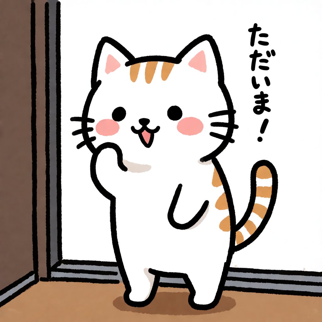 [張り紙見たよ]迷いネコ