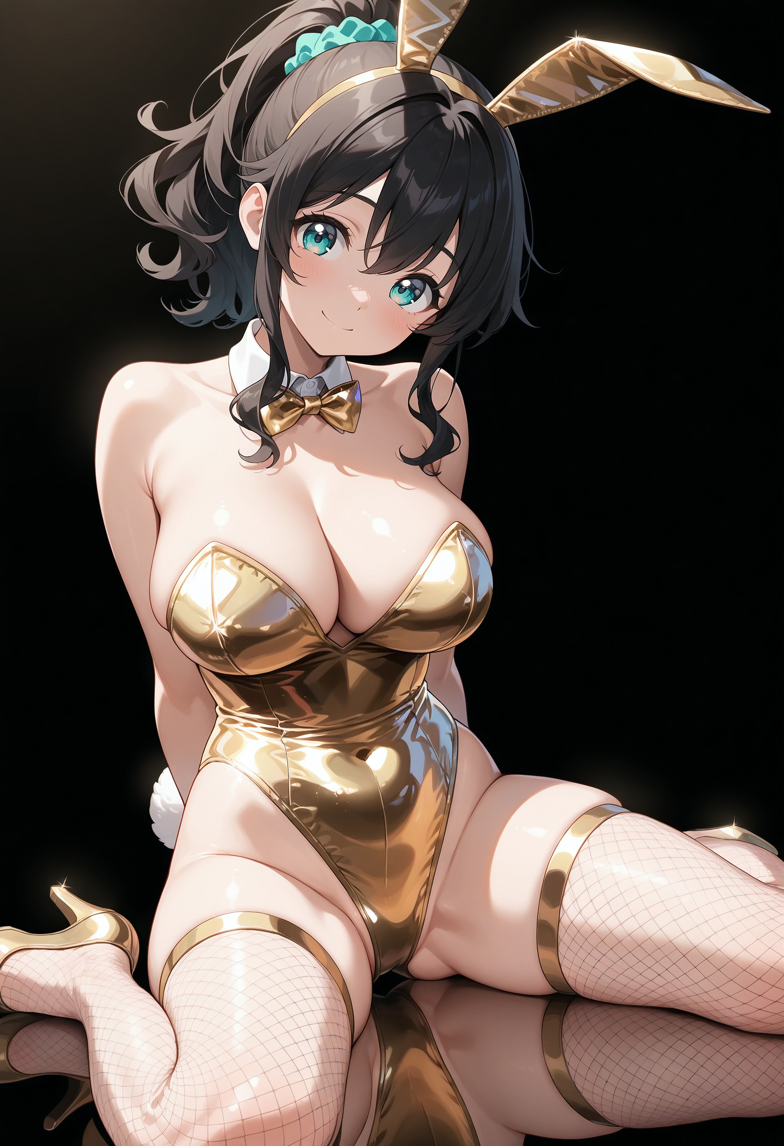 テカテカ金バニー