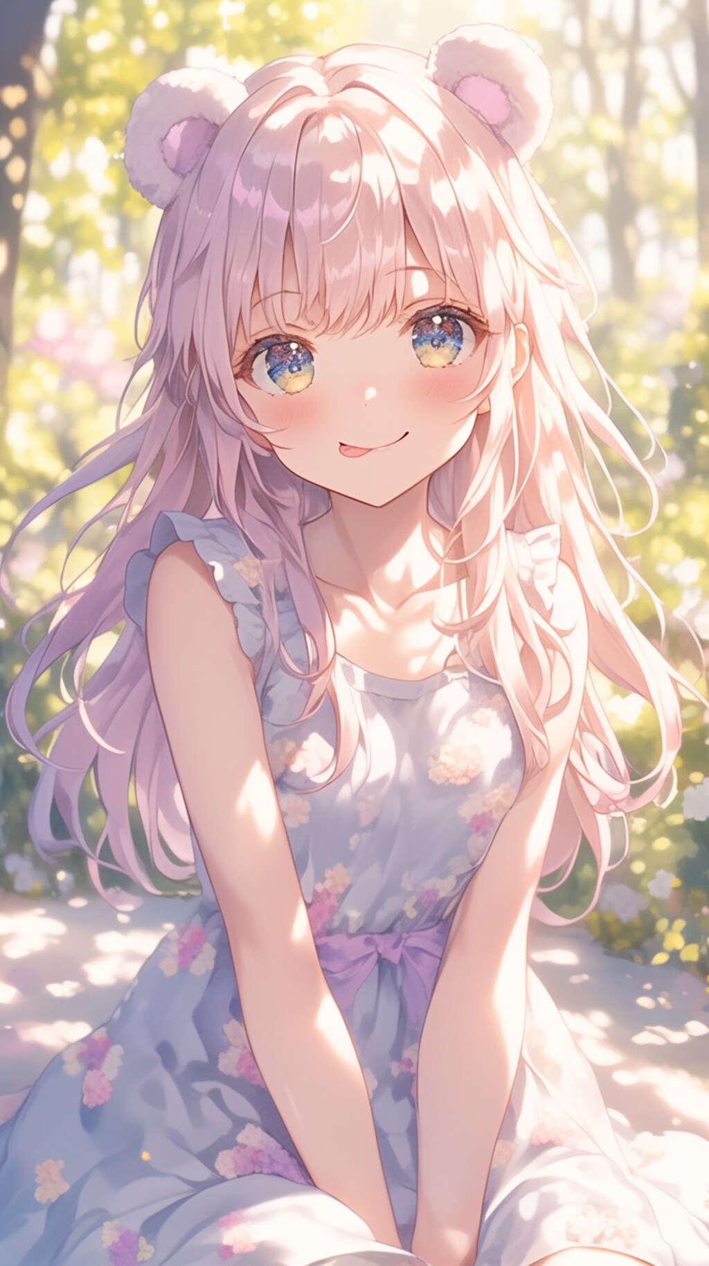 舌出しポーズ🐾