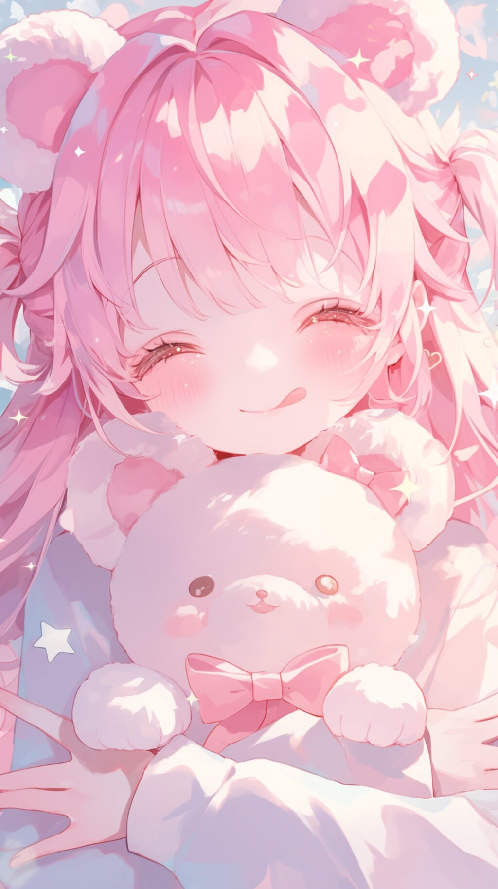 舌出しポーズ🐾