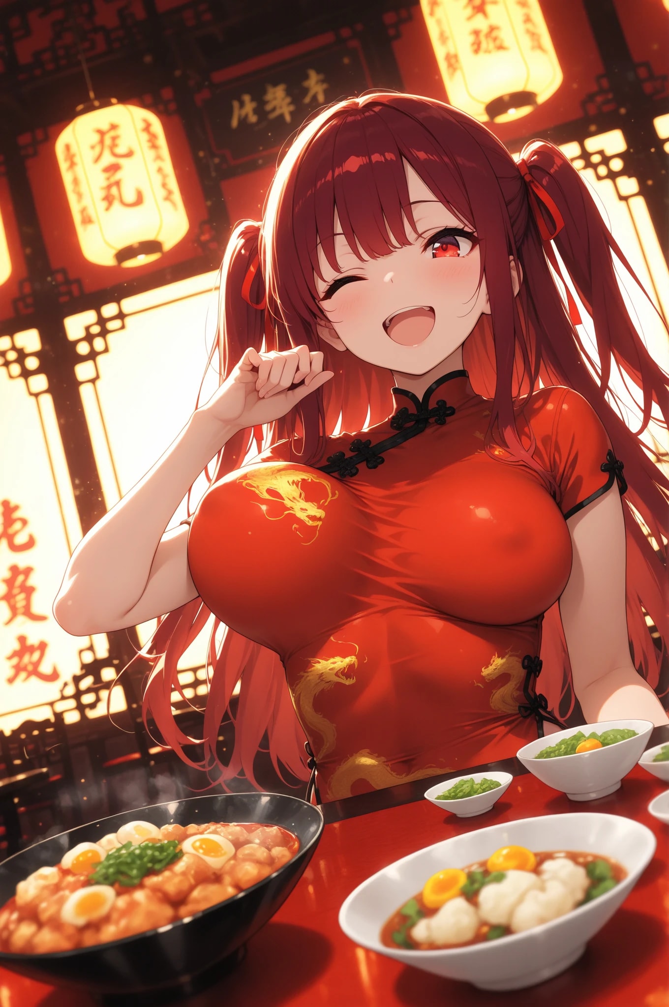 気になる対面の巨乳💓