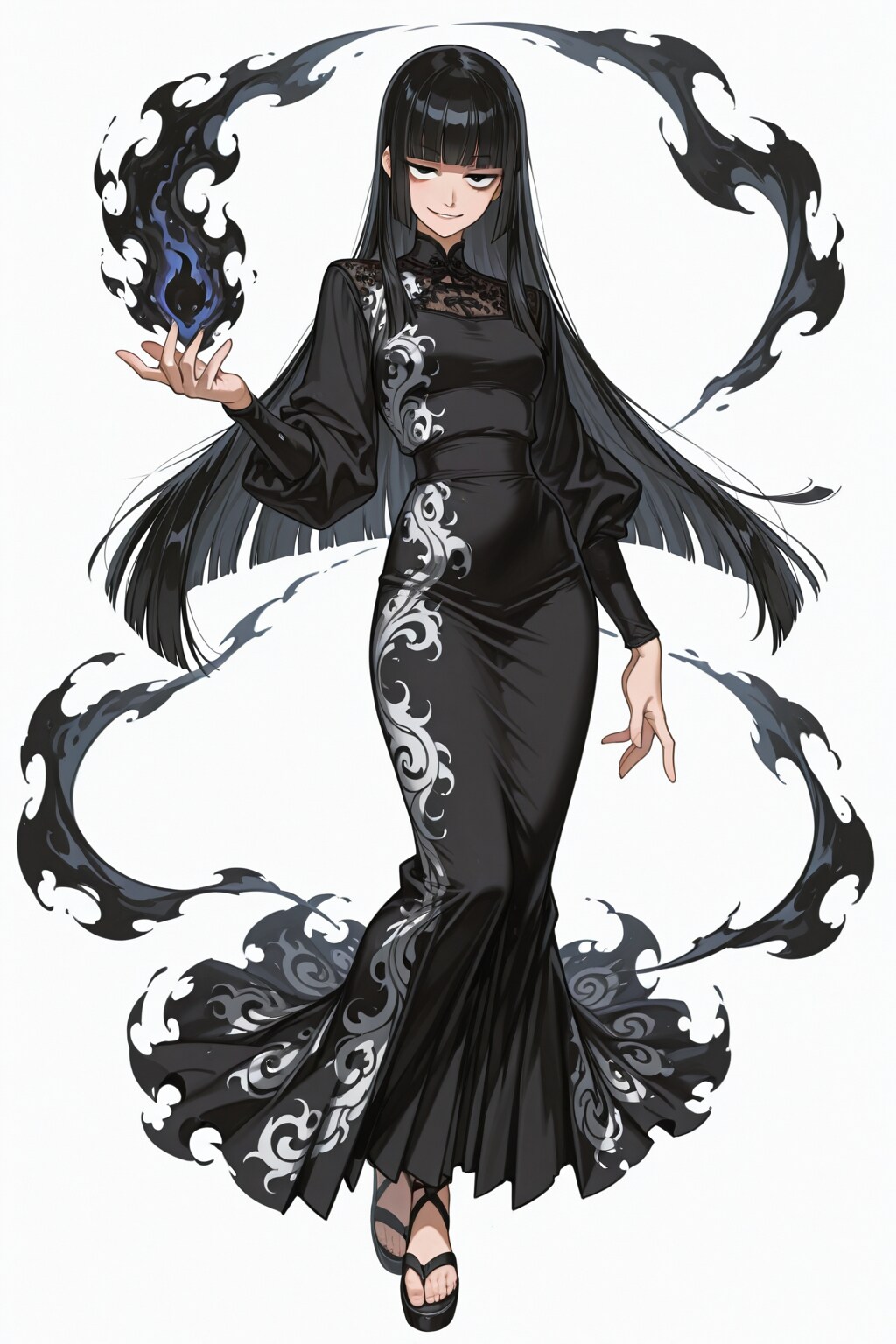 昏き炎の魔女 | の人気AIイラスト・グラビア