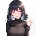 着衣の女の子 2枚目