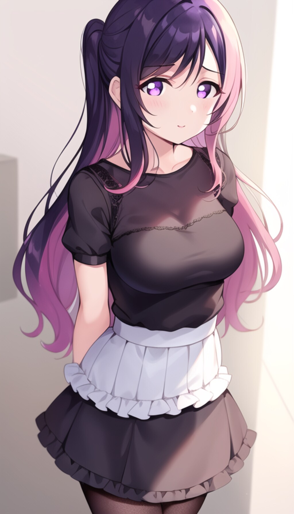 着衣の女の子