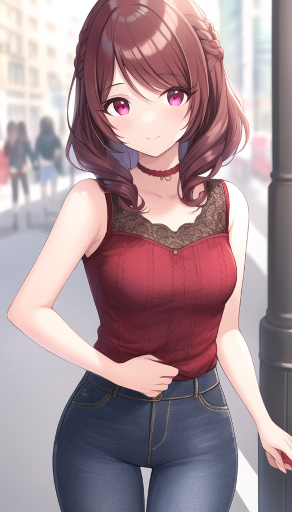 着衣の女の子