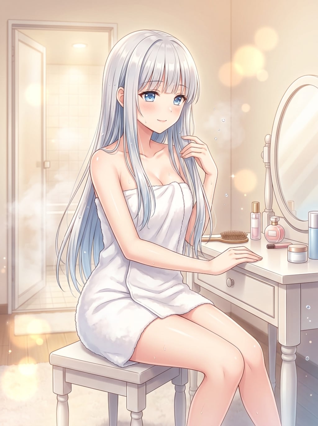 お風呂上がり