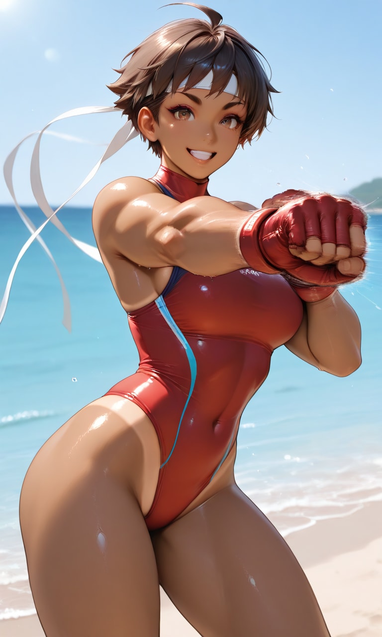 ストリートファイターガール（水着）