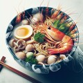 芸術を目指すseafood noodle 5枚目