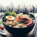 芸術を目指すseafood noodle 3枚目