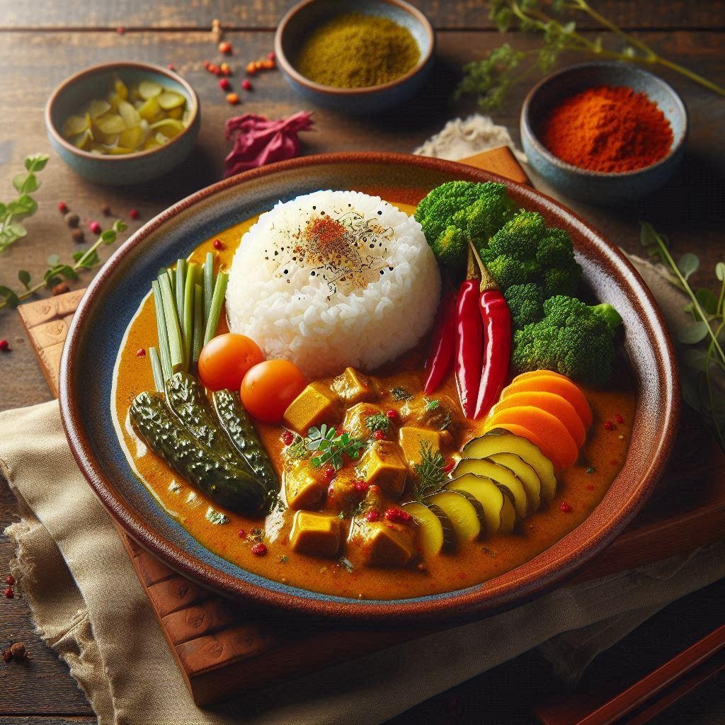 らっきょうと福神漬？