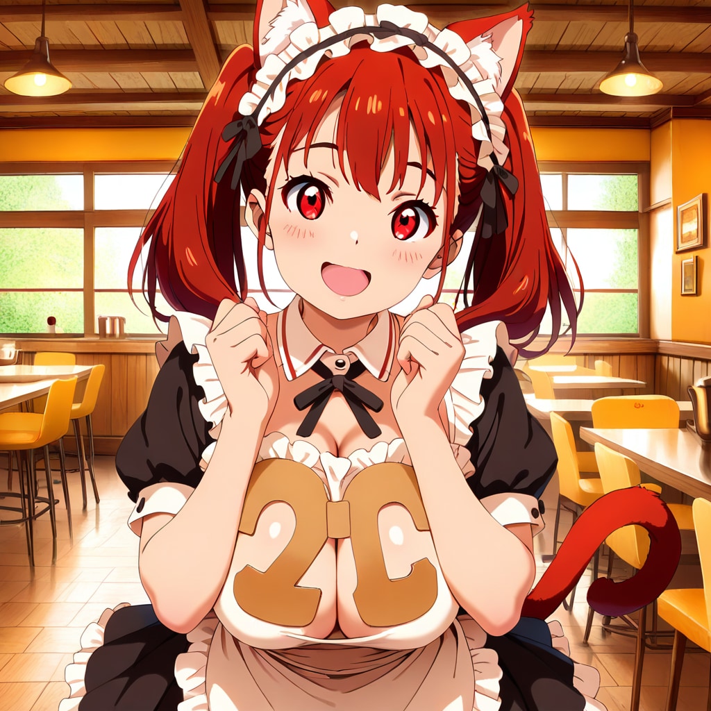 段ボール隊長☆店長メイド | の人気AIイラスト・グラビア