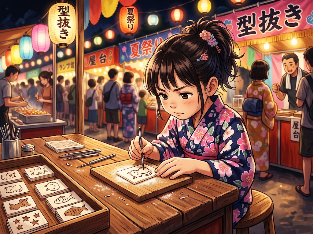 型抜き