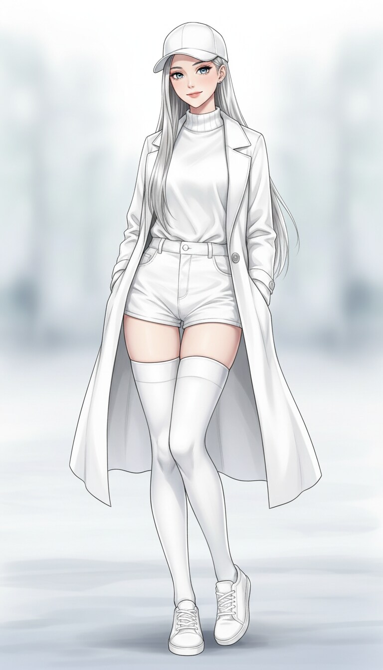 白い人 | の人気AIイラスト・グラビア