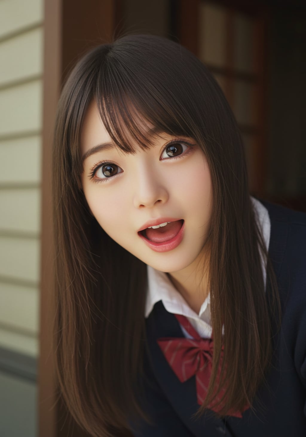 舌出し女の子③