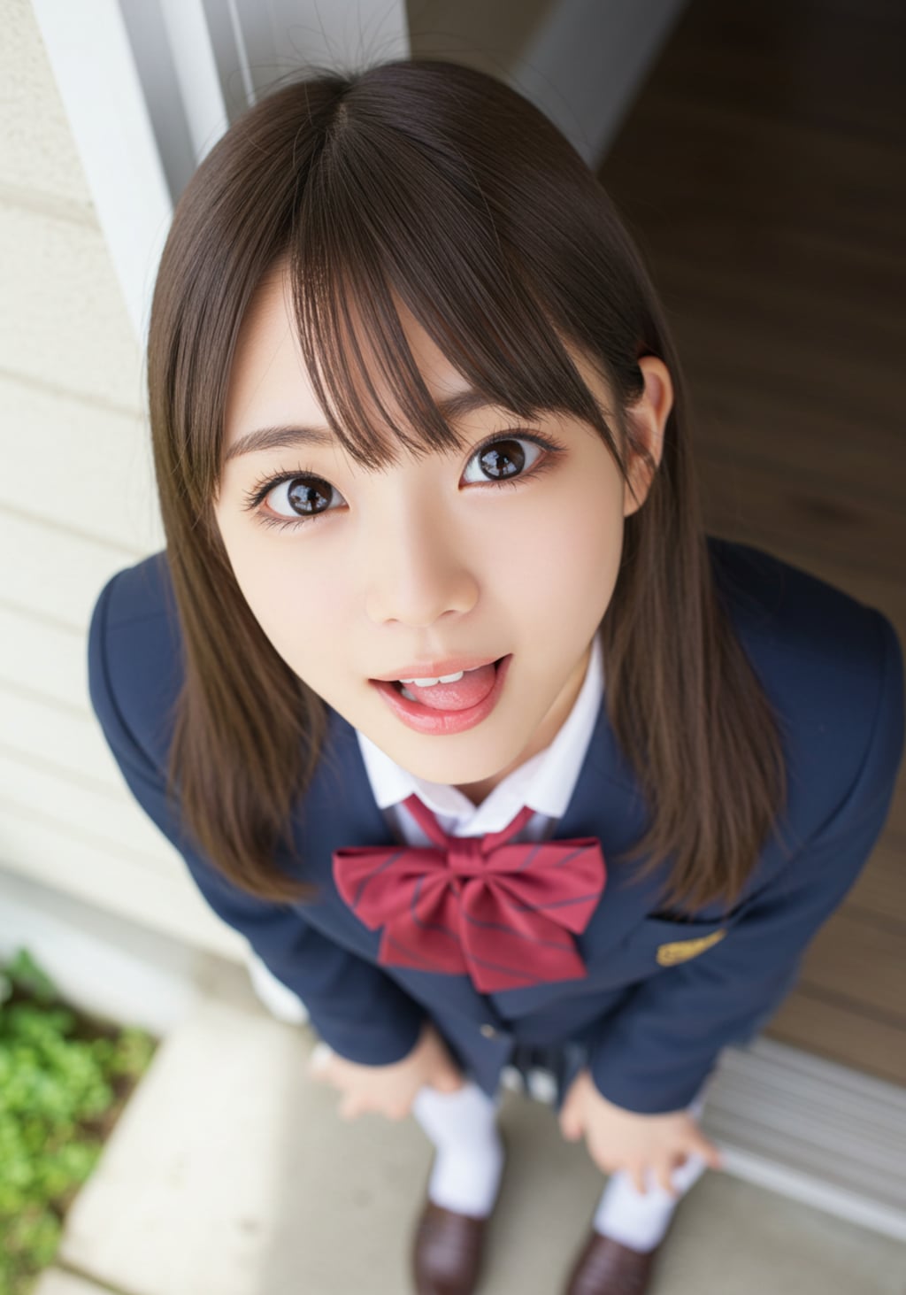 舌出し女の子③
