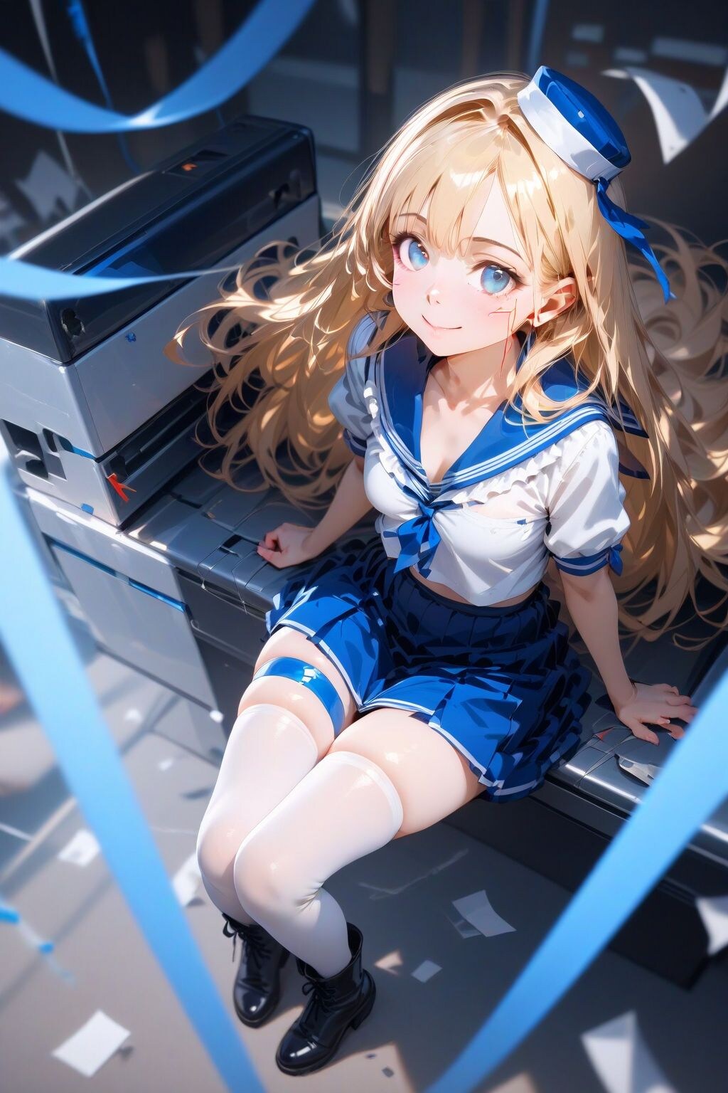 紙テープリーダー部