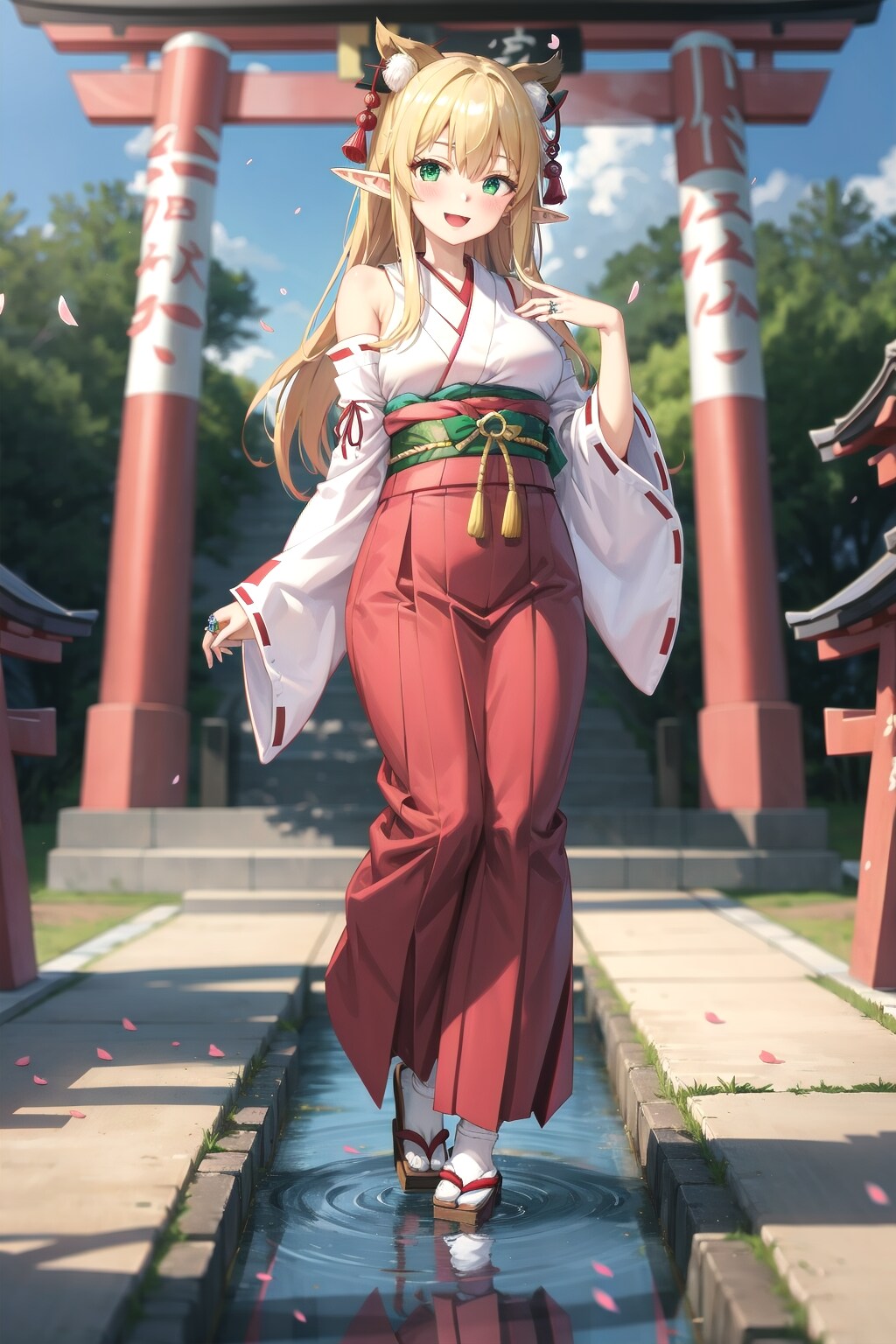 江戸前エルフをイメージして