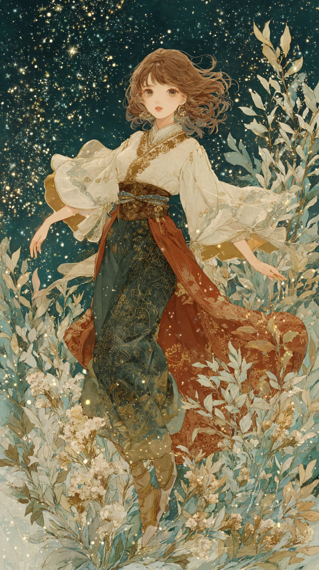 年末年始の着物巫女👘