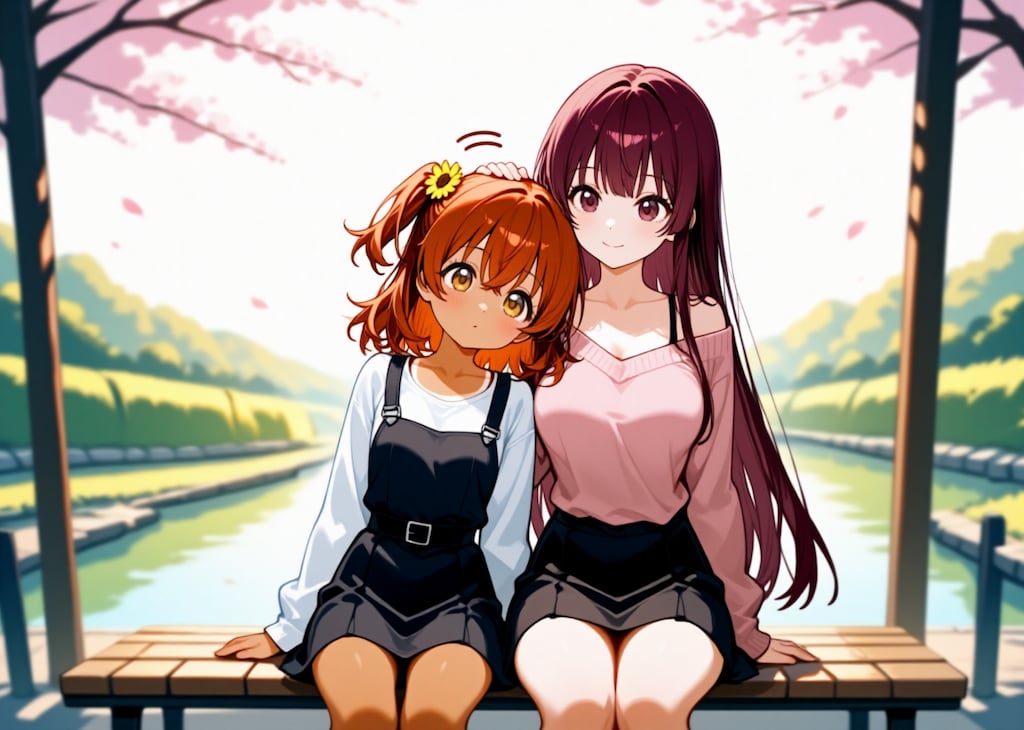 春の日差しに微睡む日向　が可愛くてしょうがない紅葉