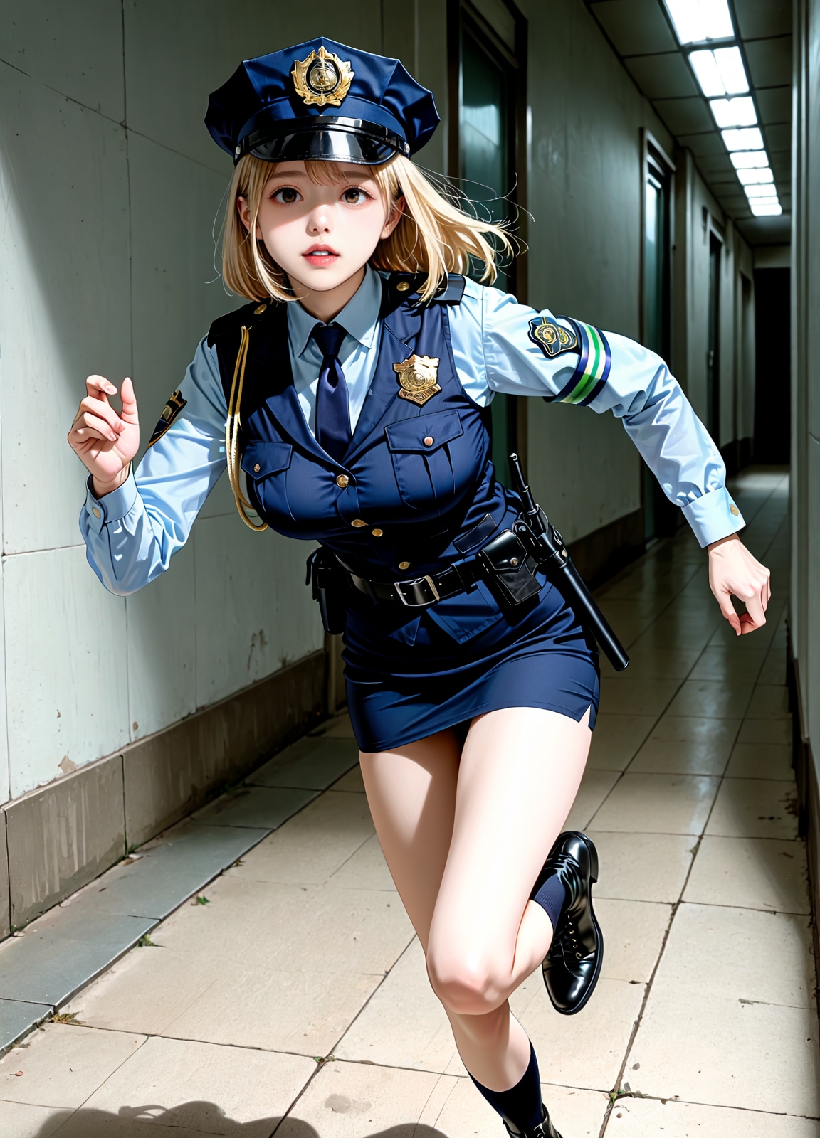走るポリス