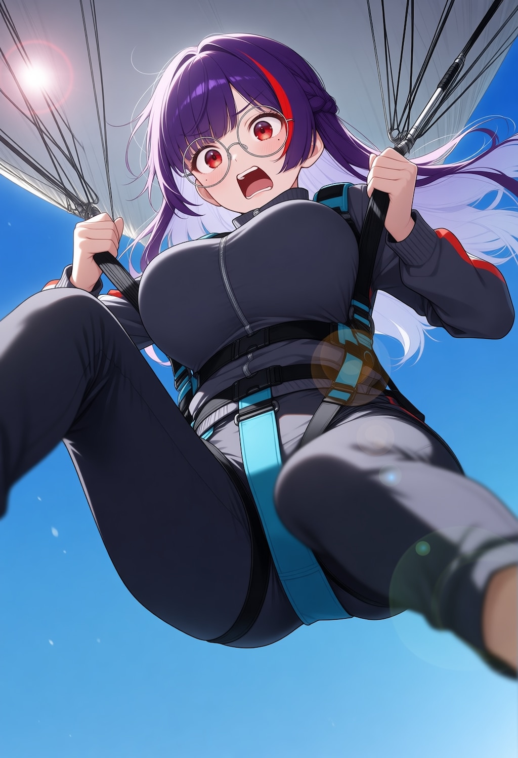 うちの子パラシュート！