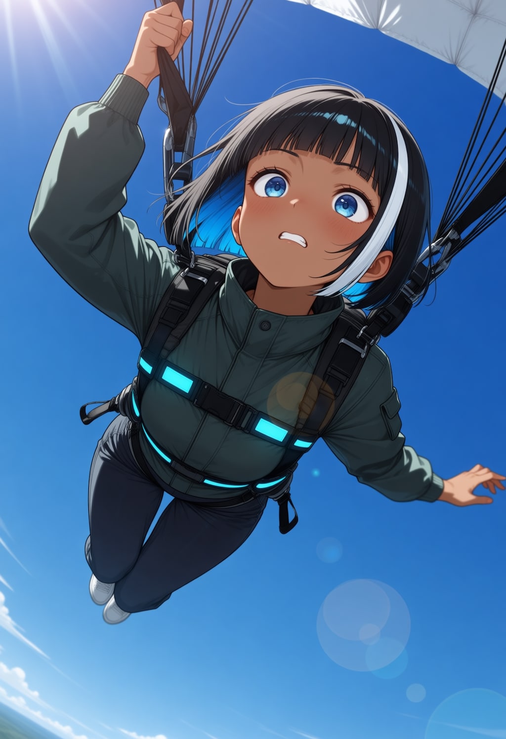 うちの子パラシュート！