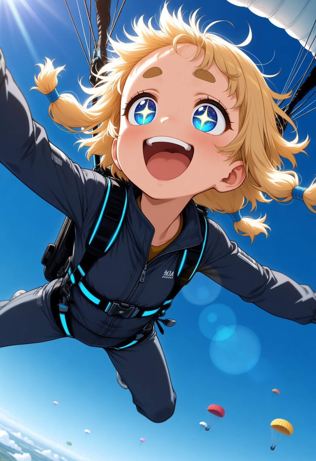 うちの子パラシュート！