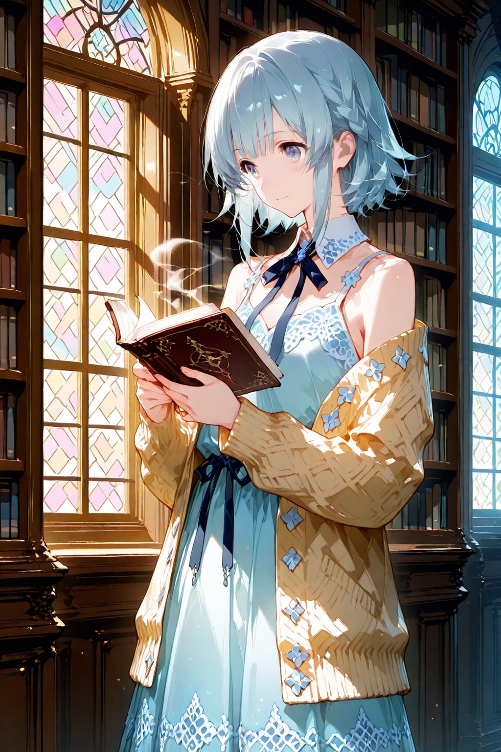 風の止まる図書館