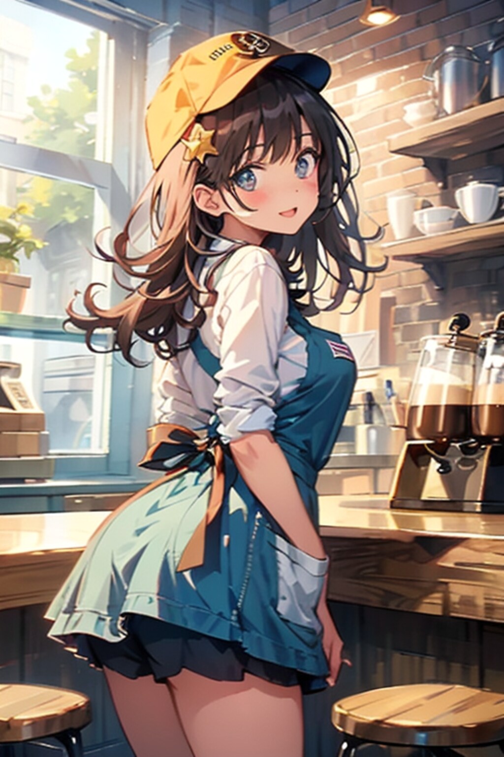 カフェでバイト