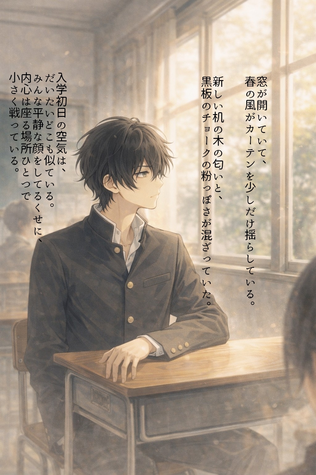 【第二話挿し絵】主人公の五行経人