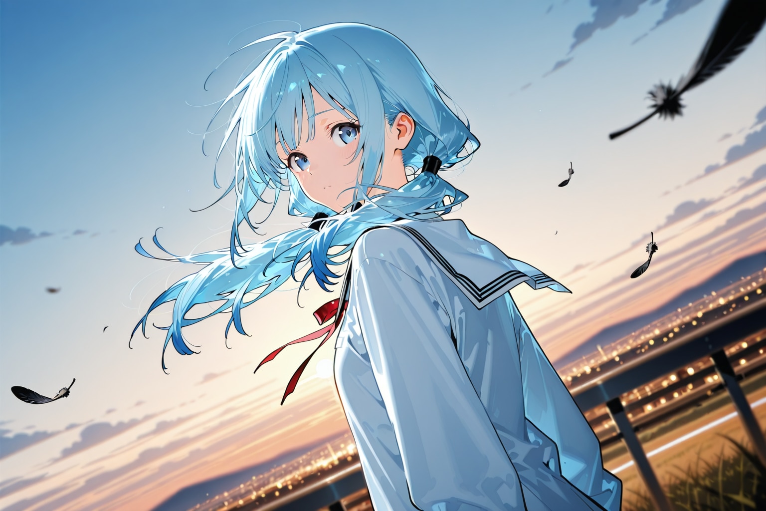 さよならの声 | の人気AIイラスト・グラビア